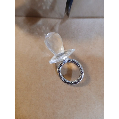 Seven Crystal Pasifier For Party Favors