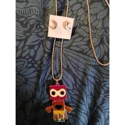 Kids Necklace and Earrrings