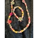 Matching beaded girls' jewelry