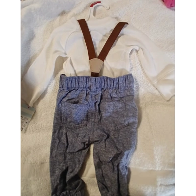 Cat and Jack Baby Boy Suspender Set