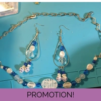 Blue Jewelry Set