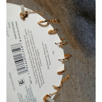 March Birthstone Earrings Set