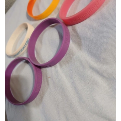 Five Silicone Bands