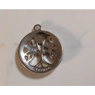 Solvar Silver-Tone Tree of Life Pendant