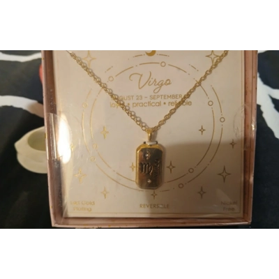 Virgo Zodiac Necklace