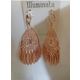 Rose Gold Dangling Earrings