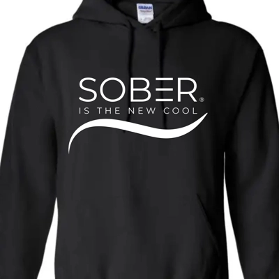 Sober Is The New Cool Original Hoodie