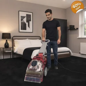 Large Bedroom Carpet Cleaned