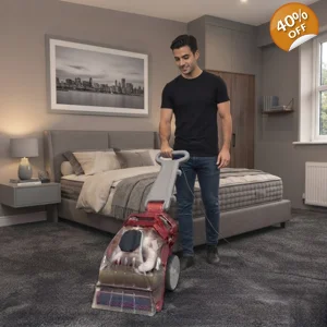 Medium Bedroom Carpet Cleaned