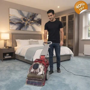 Extra Large Bedroom Carpet Cleaned