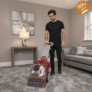 Medium Living Room Carpet Cleaned