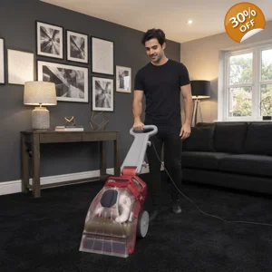 Extra Large Living Room Carpet Cleaned