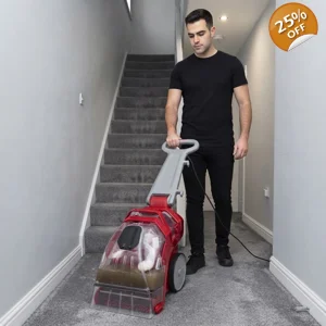 Small Stairs And Hallway Carpet Cleaned