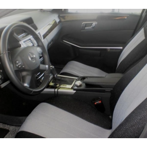 fits Mercedes S-Class synthetic two front custom fit car seat covers