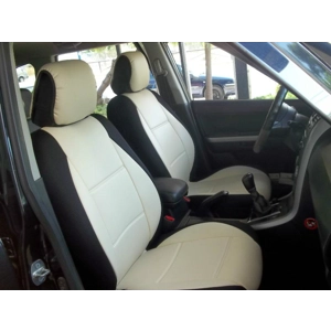 fits Mercedes SL SLC 1971-1989 leatherette two front seat covers