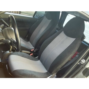 Velour & Synthetic two Custom Car Seat Covers fits on Smart seats