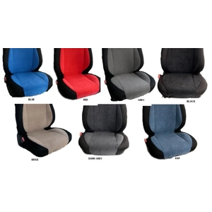 fits Mercedes CLK W208 & W209 Two Front Velour Car Seat Covers