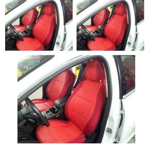 fits BMW 3 Series Convertible Two Front Leatherette Car Seat Covers