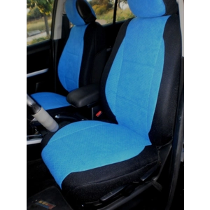 fits BMW X5 Luxury SUV Two Front Velour Car Seat Covers