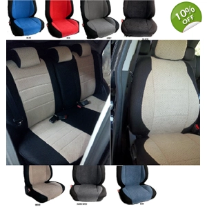 fits Honda Fit & Jazz Velour Car Seat Covers for Front & Rear seats