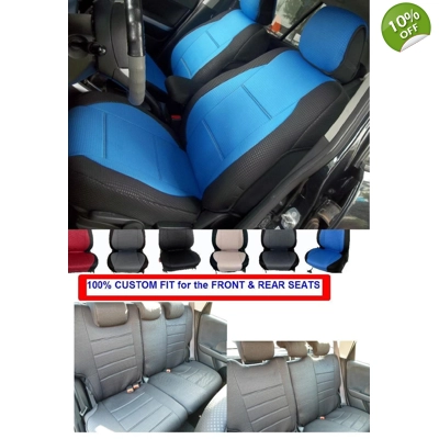 Front and Rear Diamond Series Custom Fit Car Seat Covers title=