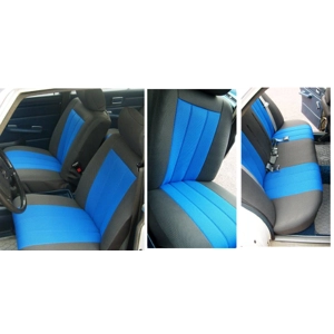 Front and Rear Classic Synthetic Custom Fit Car Seat Covers
