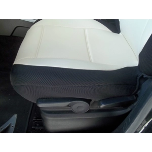 Two Front Leatherette & Synthetic Custom Fit Car Seat Covers