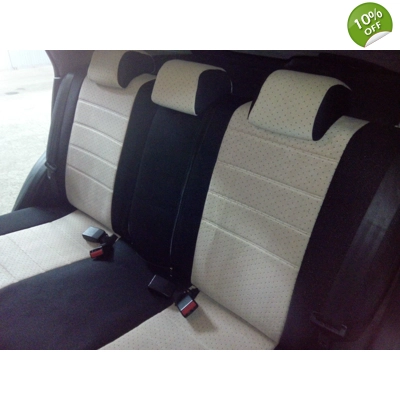 For the Rear Seats Velour & Synthetic Custom Fit Car Seat Covers title=