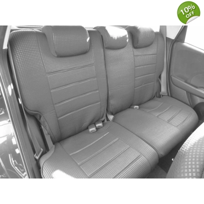 For the Rear Seats Diamond Series Custom Fit Car Seat Covers title=