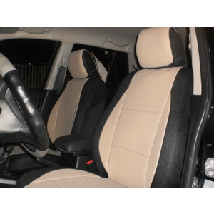 fits Toyota Corolla Leatherette two Front Car Seat Covers