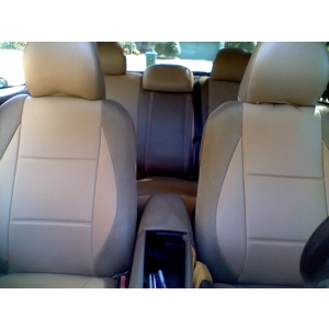 fits on VOLVO seats Front and Rear Leatherette Car Seat Covers