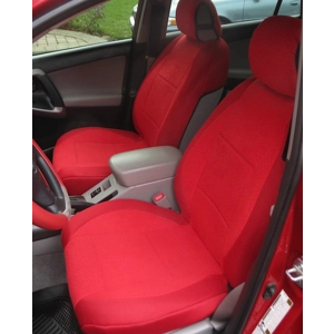 fits FIAT 500 Velour Two Front Custom Car Seat Covers