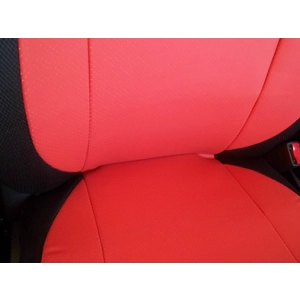 Two Front Leatherette & Synthetic Custom Fit Car Seat Covers