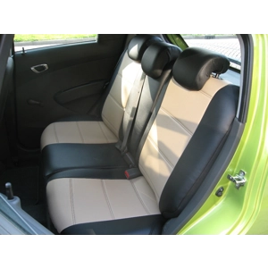 Leatherette Full Covered with Synthetic Rear Surface Car Seat Covers