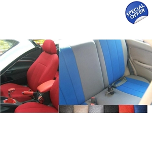 Front and Rear Classic Synthetic Custom Fit Car Seat Covers