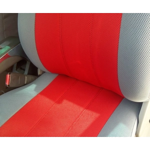 fits on Volvo seats synthetic custom two front car seat covers