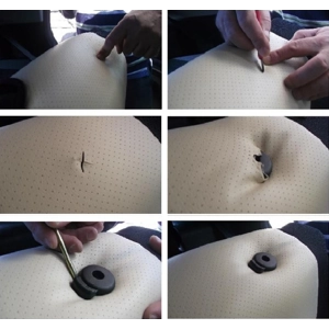 For the Rear Seats Velour & Synthetic Custom Fit Car Seat Covers