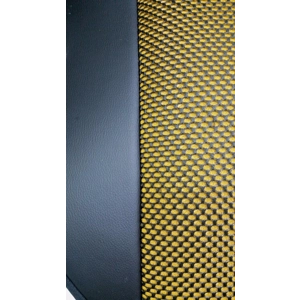 Leatherette & Two Tone Fishnet two Car Seat Covers fits on Smart seats