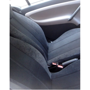 Velour & Synthetic two Custom Car Seat Covers fits on Smart seats