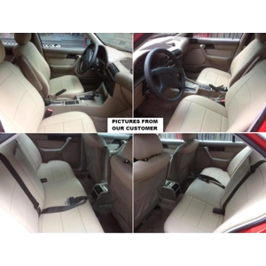 fits Mercedes E-Class 1995-2002 Custom leatherette car seat covers