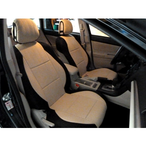 fits Subaru XV Crosstrek two front Velour Car Seat Covers