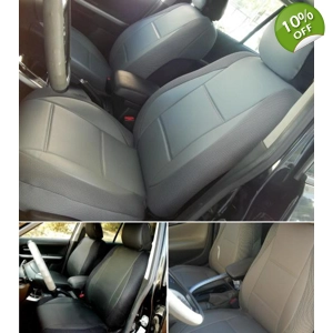 fits BMW 3 & 5 series leatherette two front custom car seat covers