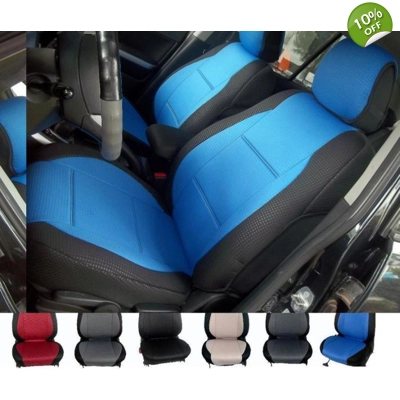 fits Subaru XV Crosstrek two front custom diamond car seat covers title=