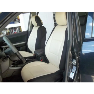 fitrs Subaru XV Crosstrek leatherette two front car seat covers