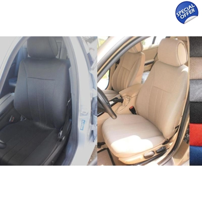 fits Mercedes S-Class synthetic two front custom fit car seat covers title=