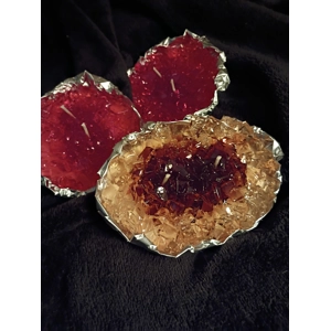 strawberry Vanilla whip geode