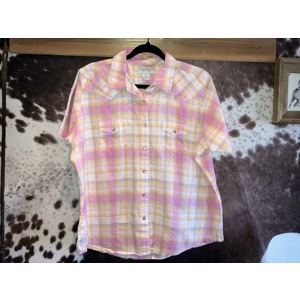 Short Sleeve Wrangler Blues Western Shirt