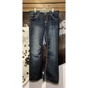 Hydraulic Embellished Jeans