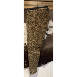 REBA Leopard Print Denim