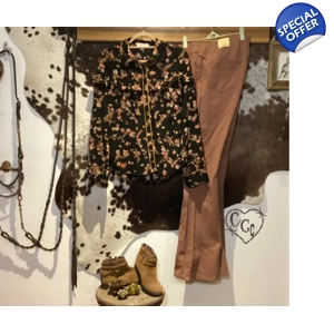 Tempted L.A. Floral Top